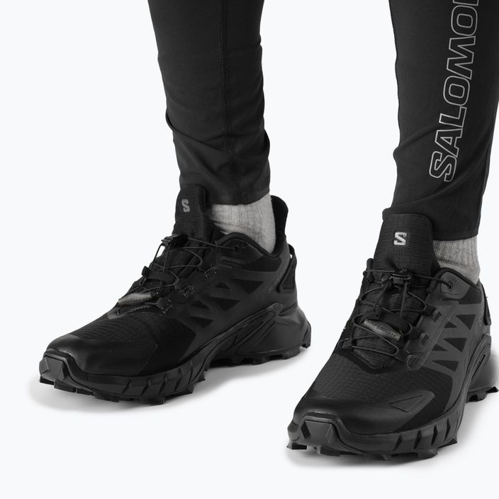Salomon Supercross 4 GTX ανδρικά παπούτσια για τρέξιμο μαύρο L41731600 3