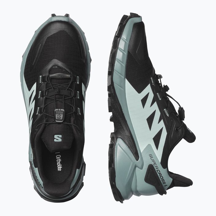Γυναικεία παπούτσια για τρέξιμο Salomon Supercross 4 GTX μαύρο-μπλε L41735500 16