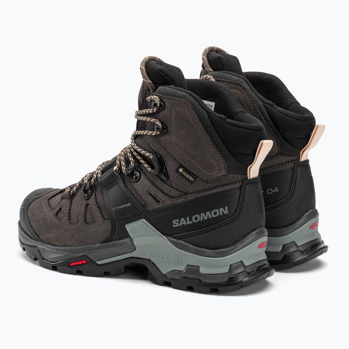 Γυναικείες μπότες πεζοπορίας Salomon Quest 4 GTX magnet/black/sun 3