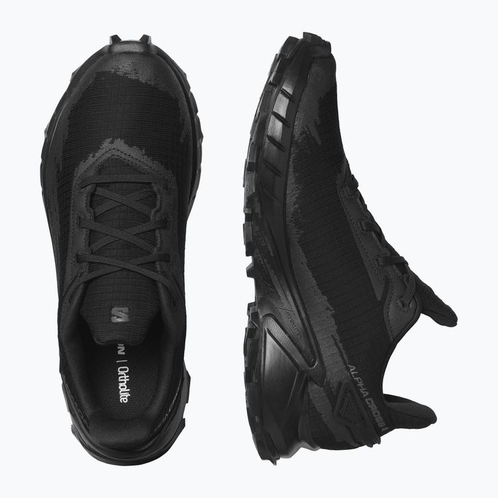 Salomon Alphacross 4 GTX γυναικεία παπούτσια μονοπατιών μαύρο L47064100 15