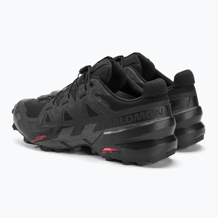 Ανδρικά αθλητικά παπούτσια τρεξίματος Salomon Speedcross 6 GTX μαύρο/μαύρο/φαντομάς 6