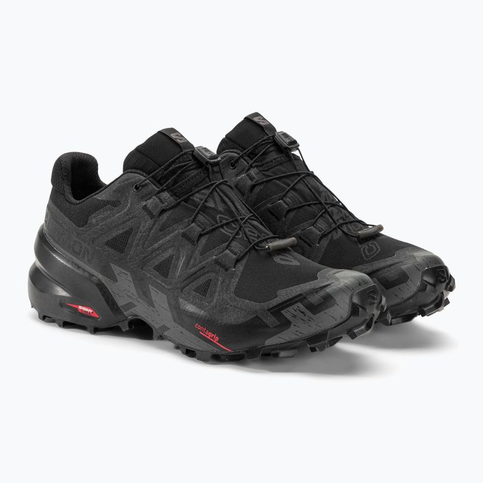 Ανδρικά αθλητικά παπούτσια τρεξίματος Salomon Speedcross 6 GTX μαύρο/μαύρο/φαντομάς 7