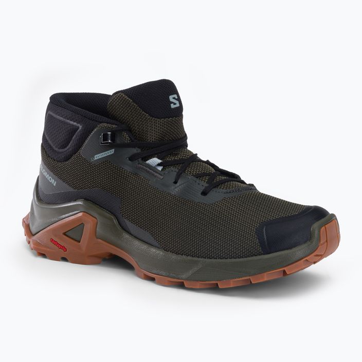 Ανδρικά παπούτσια trekking Salomon X Reveal Chukka CSWP 2 πράσινο L41763000