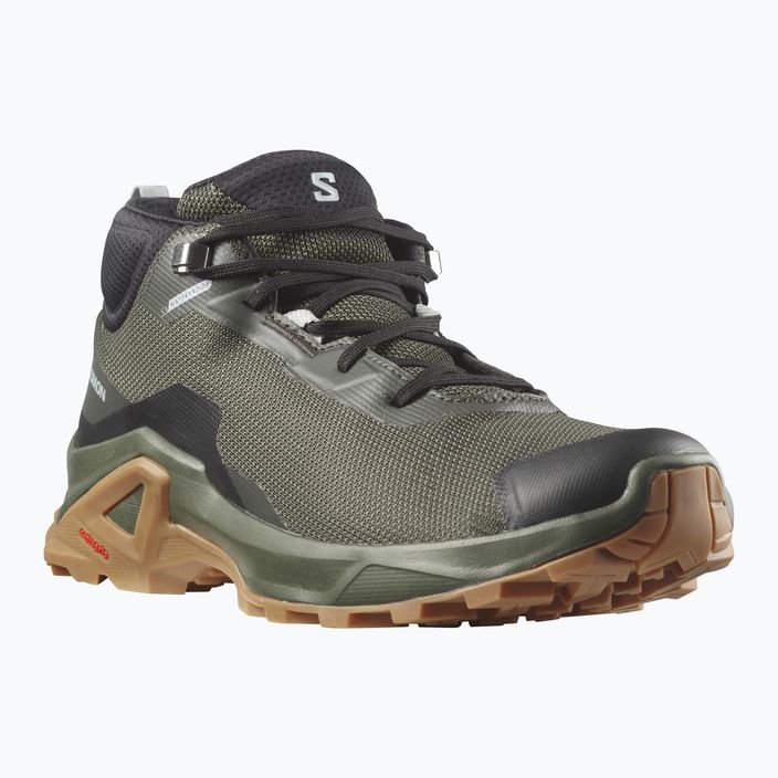 Ανδρικά παπούτσια trekking Salomon X Reveal Chukka CSWP 2 πράσινο L41763000 9