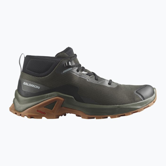 Ανδρικά παπούτσια trekking Salomon X Reveal Chukka CSWP 2 πράσινο L41763000 10