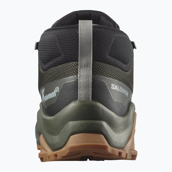 Ανδρικά παπούτσια trekking Salomon X Reveal Chukka CSWP 2 πράσινο L41763000 12