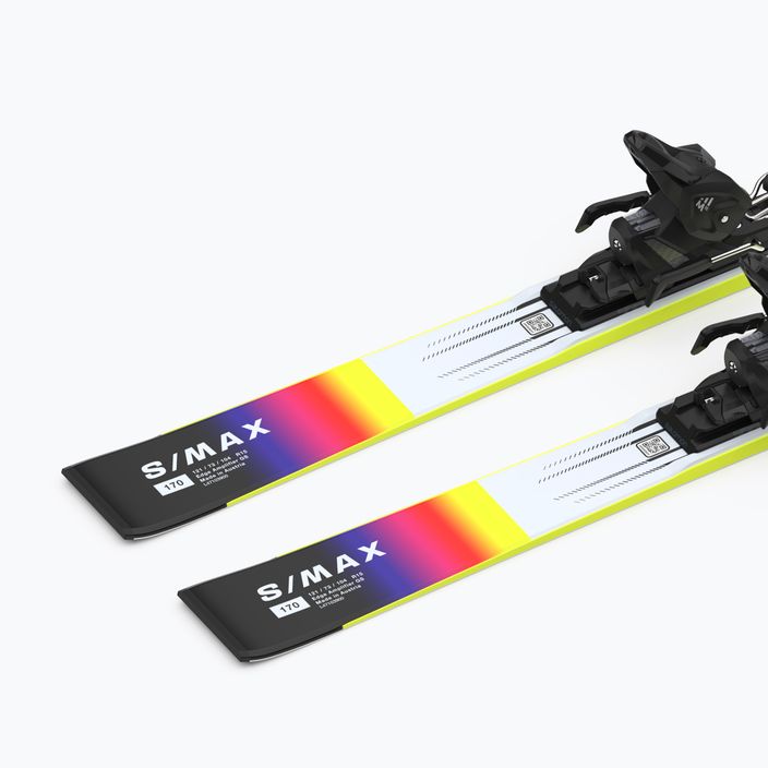 Salomon S/Max Endurance + M10 GW downhill σκι λευκό/μαύρο/πράσινο οξύ 8