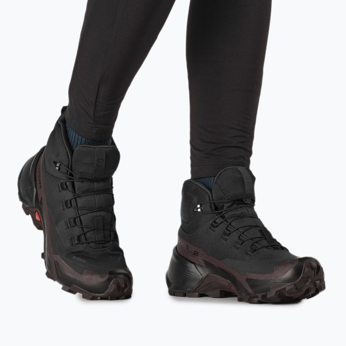 Γυναικεία παπούτσια πεζοπορίας Salomon Cross Hike MID GTX 2 μαύρο L41731000 17