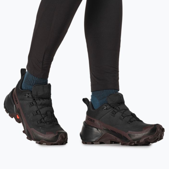 Γυναικεία παπούτσια πεζοπορίας Salomon Cross Hike GTX 2 μαύρο L41730500 9