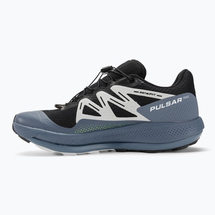 Ανδρικά αθλητικά παπούτσια Salomon Pulsar Trail running black/china blue/arctic ice 10
