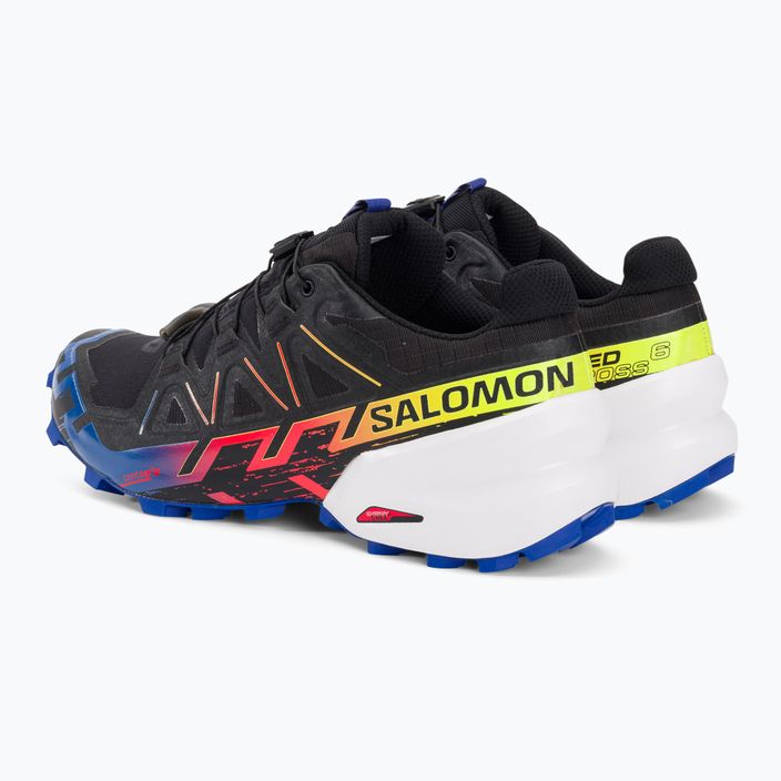 Ανδρικά παπούτσια για τρέξιμο Salomon Speedcross 6 GTX μαύρο / surf the web / κίτρινο ασφαλείας 6