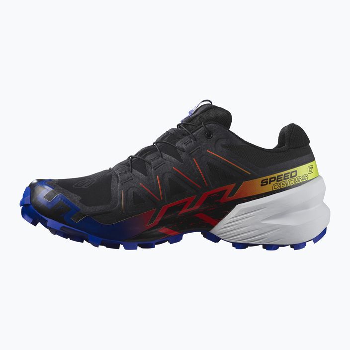 Ανδρικά παπούτσια για τρέξιμο Salomon Speedcross 6 GTX μαύρο / surf the web / κίτρινο ασφαλείας 3
