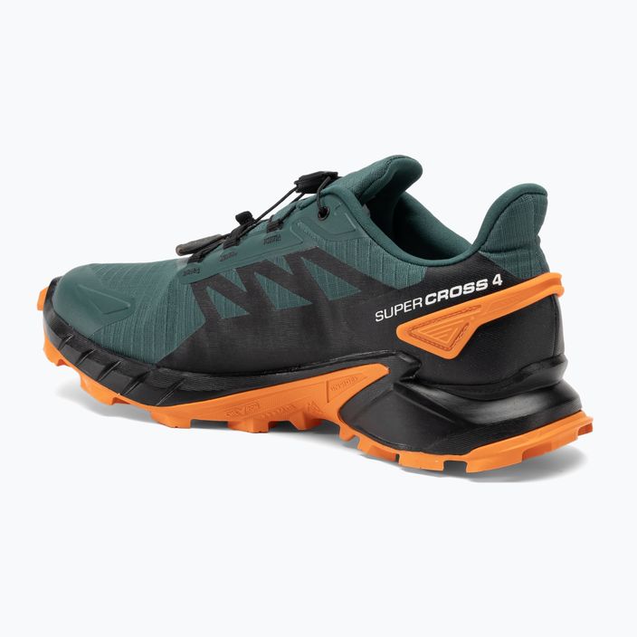 Ανδρικά παπούτσια για τρέξιμο Salomon Supercross 4 GTX stargazer/μαύρο/κουρκουμά 3