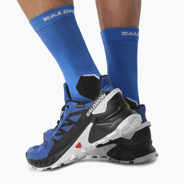Ανδρικά παπούτσια για τρέξιμο Salomon Supercross 4 GTX μπλε L47119600 4