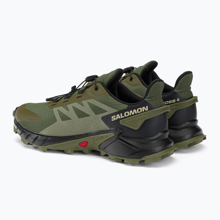 Ανδρικά παπούτσια για τρέξιμο Salomon Supercross 4 πράσινο L47205100 5