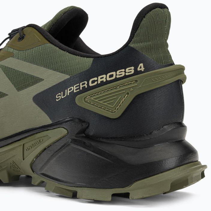 Ανδρικά παπούτσια για τρέξιμο Salomon Supercross 4 πράσινο L47205100 13