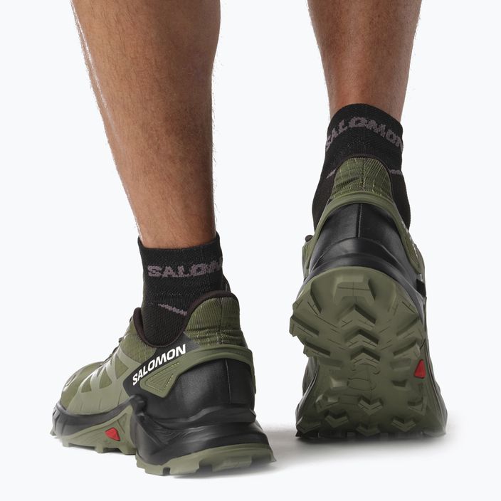 Ανδρικά παπούτσια για τρέξιμο Salomon Supercross 4 πράσινο L47205100 4