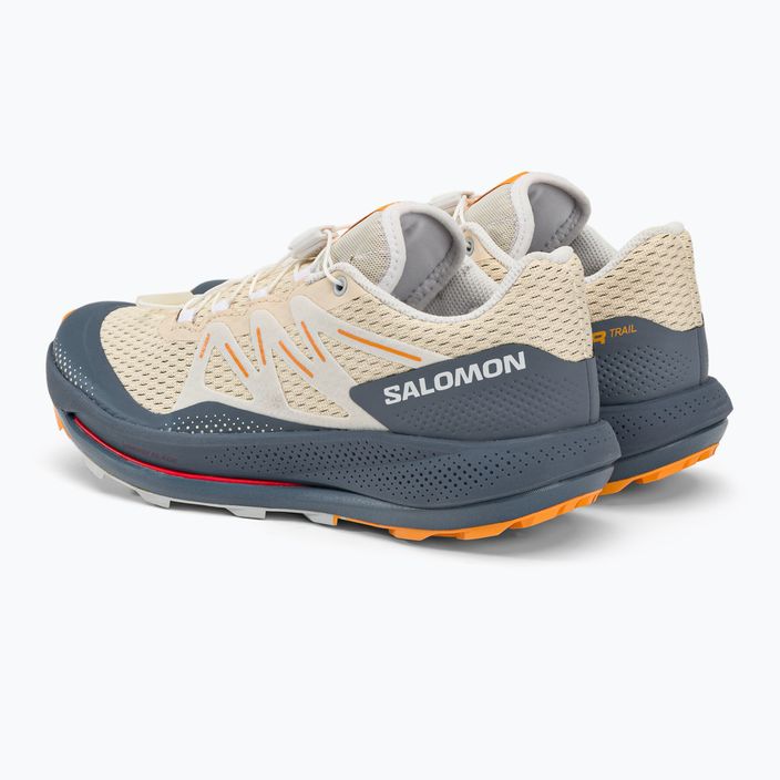 Salomon Pulsar Trail γυναικεία παπούτσια μονοπατιών μπεζ/γκρι L47210600 5