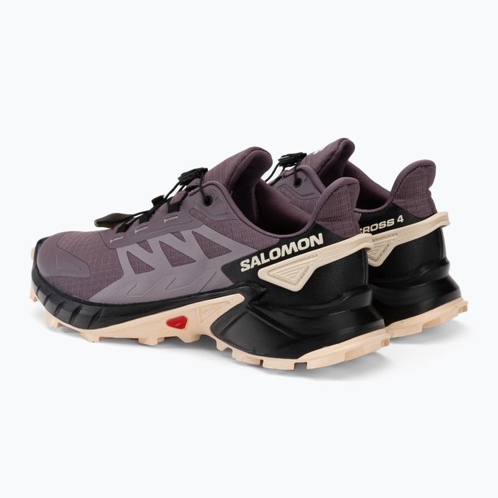 Γυναικεία παπούτσια για τρέξιμο Salomon Supercross 4 μοβ L47205200 3