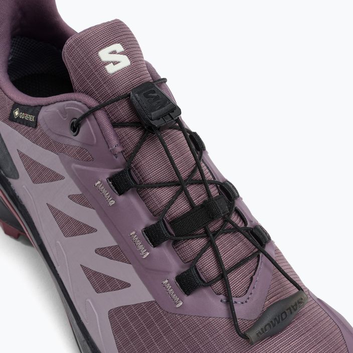 Γυναικεία παπούτσια για τρέξιμο Salomon Supercross 4 GTX μοβ L47119900 9