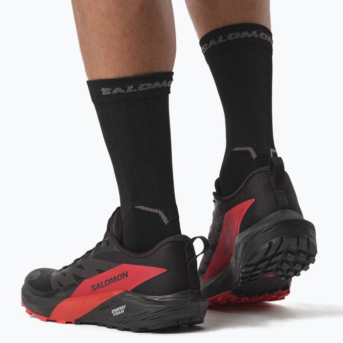 Salomon Sense Ride 5 ανδρικά παπούτσια για τρέξιμο μαύρο L47214300 5