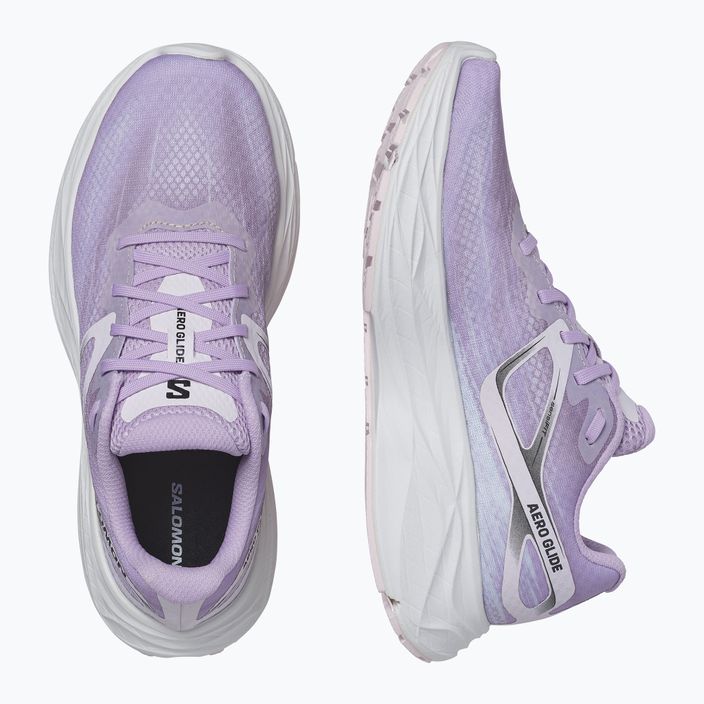 Γυναικεία παπούτσια για τρέξιμο Salomon Aero Glide orchid bloom/cradle pink/white 13