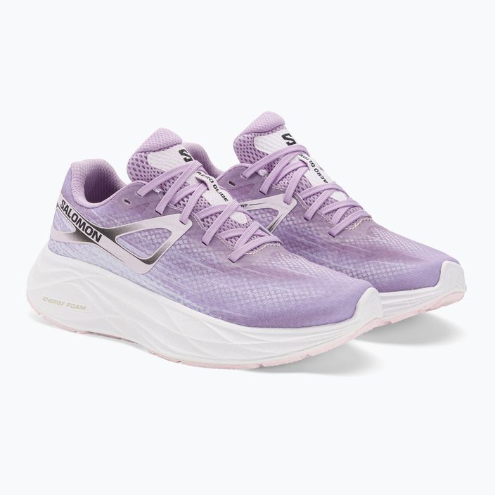 Γυναικεία παπούτσια για τρέξιμο Salomon Aero Glide orchid bloom/cradle pink/white 4