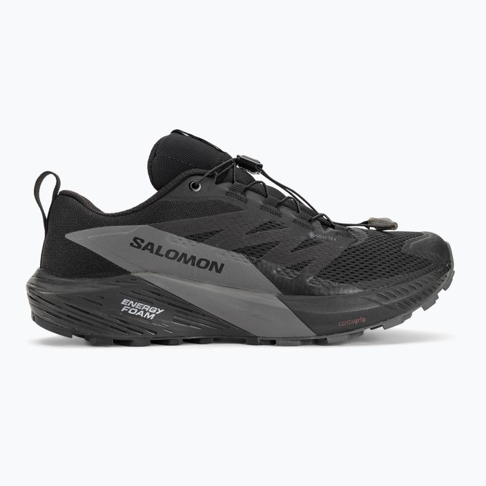 Ανδρικά παπούτσια τρεξίματος Salomon Sense Ride 5 GTX μαύρο/μαγνήτης/μαύρο 2