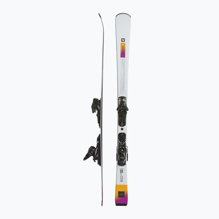 Γυναικεία downhill σκι Salomon S/Max N°4 XT + M10 GW L8 λευκό/νεανό κουρκουμά/πράσινο 2
