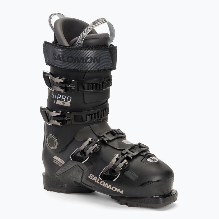 Ανδρικές μπότες σκι Salomon S Pro HV 120 μαύρο/τιτάνιο 1 met./beluga