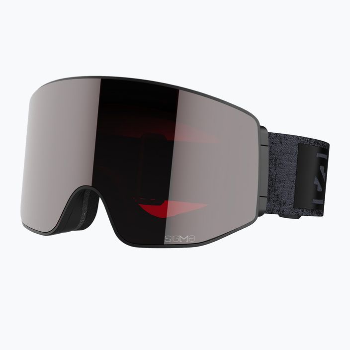Γυαλιά σκι Salomon Sentry Prime Sigma μαύρα/μεταλλικά/ασημί ροζ γυαλιά σκι