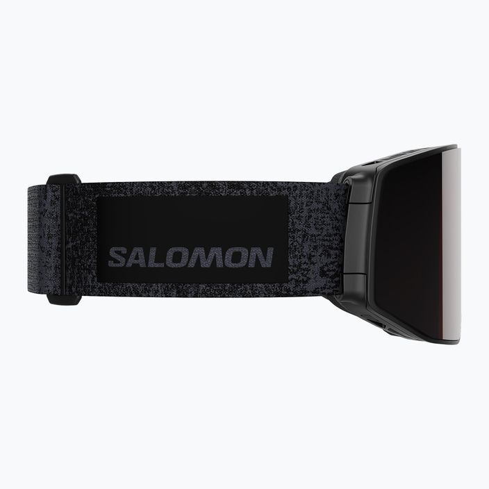 Γυαλιά σκι Salomon Sentry Prime Sigma μαύρα/μεταλλικά/ασημί ροζ γυαλιά σκι 3