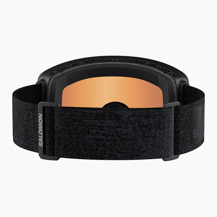 Γυαλιά σκι Salomon Sentry Prime Sigma μαύρα/μεταλλικά/ασημί ροζ γυαλιά σκι 4