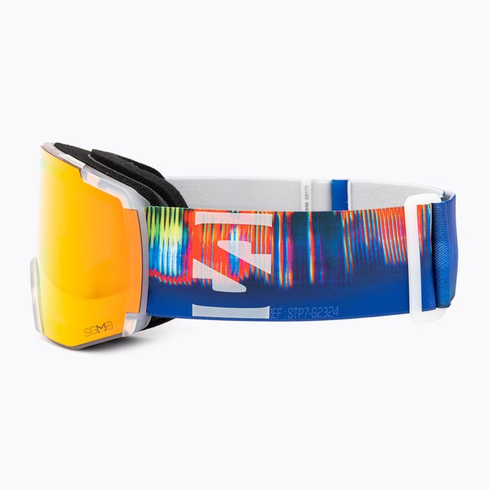 Γυαλιά σκι Salomon S View Sigma ημιδιαφανή παγωμένα/κόκκινα γυαλιά σκι 4