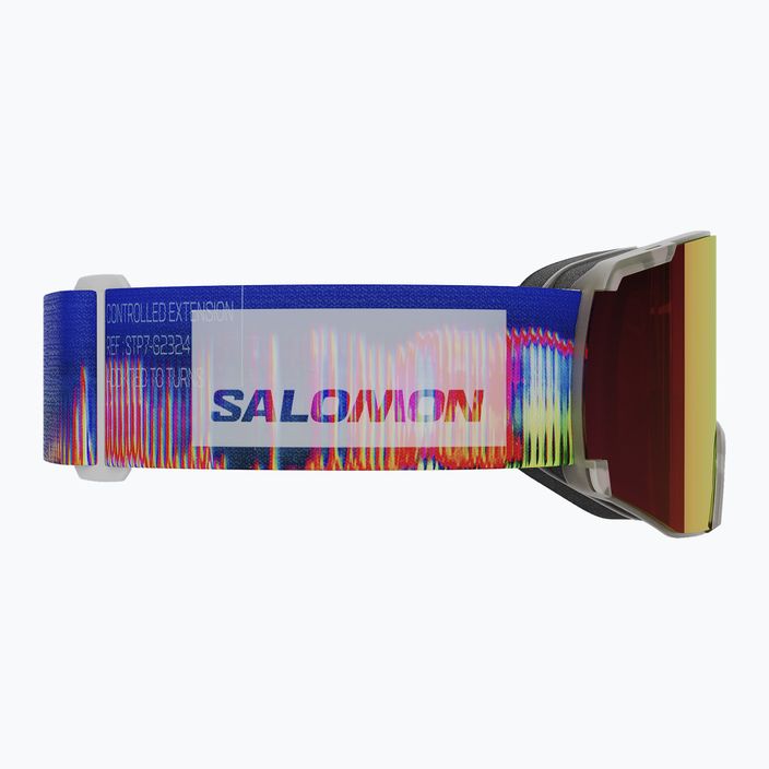 Γυαλιά σκι Salomon S View Sigma ημιδιαφανή παγωμένα/κόκκινα γυαλιά σκι 7