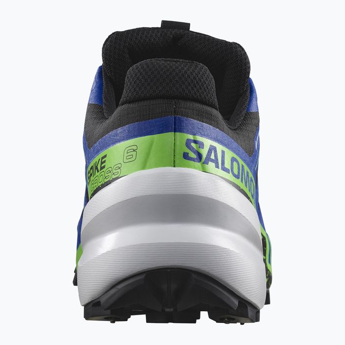 Ανδρικά παπούτσια για τρέξιμο Salomon Spikecross 6 GTX μαύρο/surf the web/green gecko 10