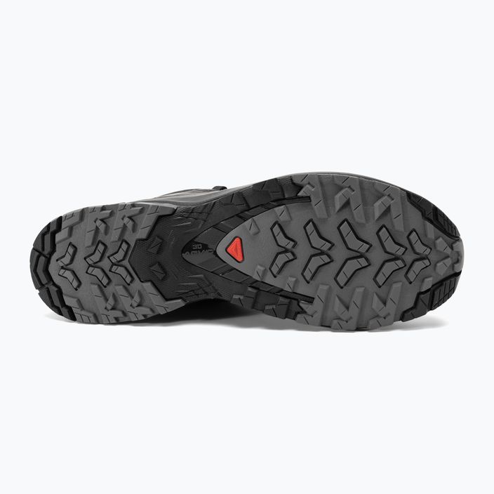 Salomon XA Pro 3D V9 ανδρικά αθλητικά παπούτσια για τρέξιμο μαύρο/φάντασμα/ασημί 4