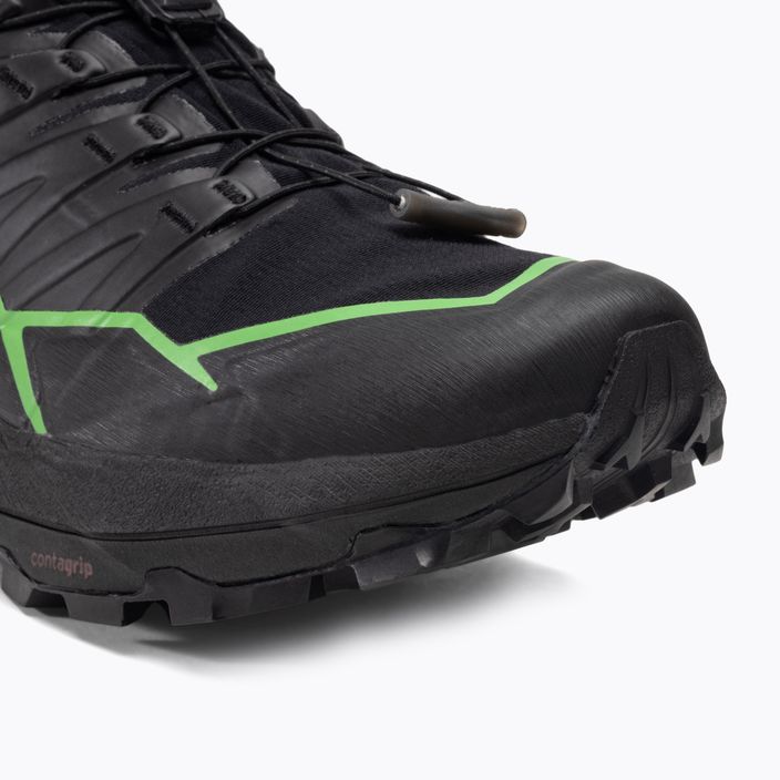 Salomon Thundercross GTX ανδρικά παπούτσια για τρέξιμο μαύρο/πράσινο γκέκο/μαύρο 9