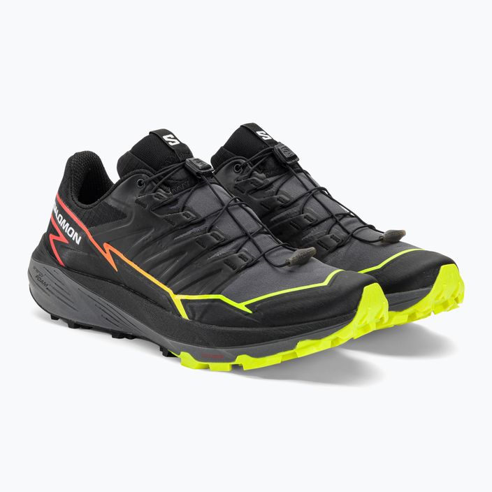 Salomon Thundercross ανδρικά αθλητικά παπούτσια για τρέξιμο μαύρο/ησυχαστική απόχρωση/φλογερό κοράλλι 7