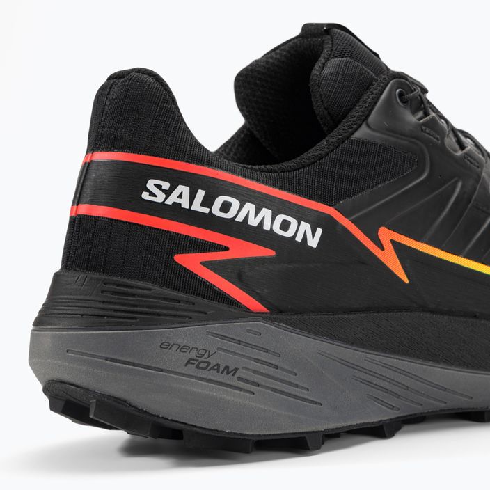 Salomon Thundercross ανδρικά αθλητικά παπούτσια για τρέξιμο μαύρο/ησυχαστική απόχρωση/φλογερό κοράλλι 13
