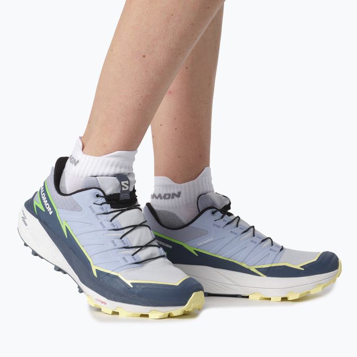 Salomon Thundercross heather/flint stone/charlock γυναικεία παπούτσια για τρέξιμο 17