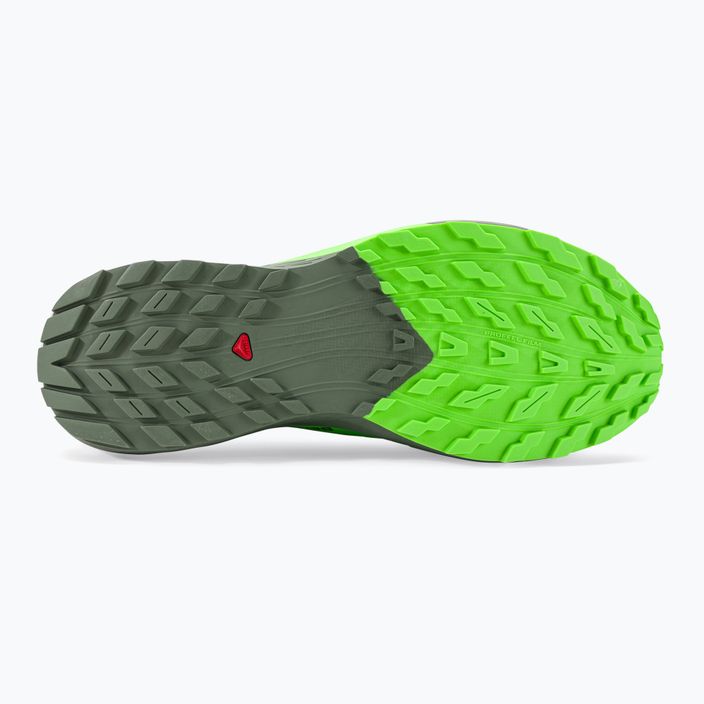Ανδρικά αθλητικά παπούτσια τρεξίματος Salomon Sense Ride 5 μαύρο/λαυρένιο στεφάνι/πράσινο γκέκο 8