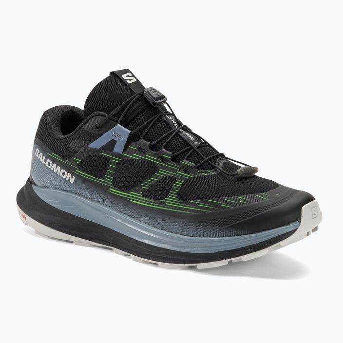 Ανδρικά αθλητικά παπούτσια τρεξίματος Salomon Ultra Glide 2 μαύρο/flint stone/green gecko