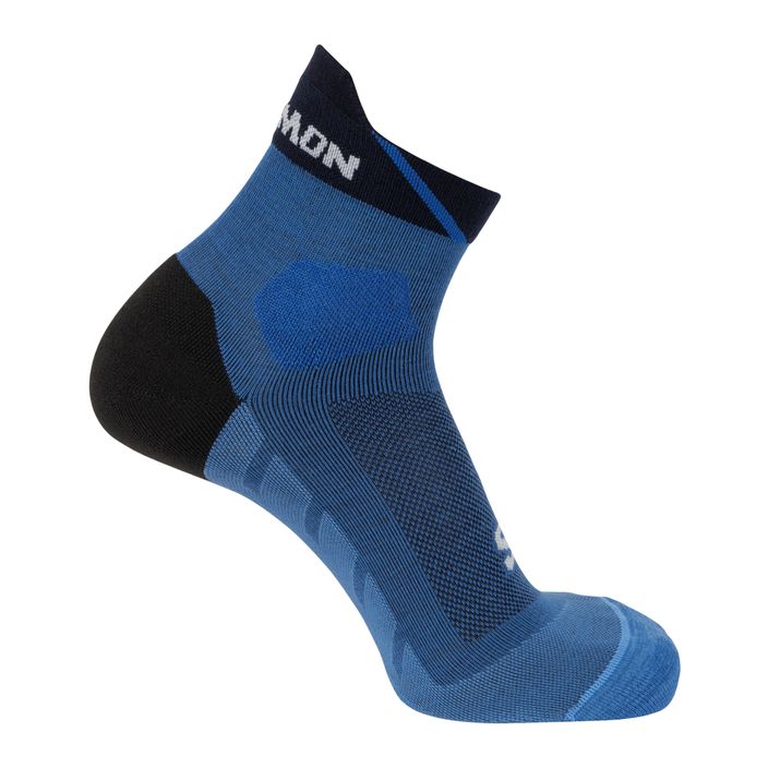 Salomon Speedcross Ankle κάλτσες τρεξίματος γαλλικό μπλε/carbon/ibiza blue 2