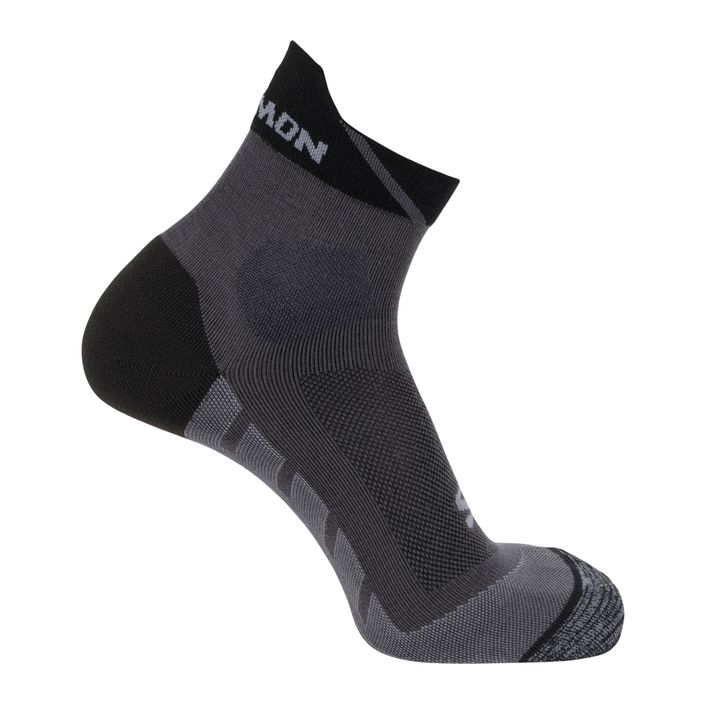 Salomon Speedcross Ankle κάλτσες τρεξίματος μαύρες/μαγνήτης/καριτέ 2