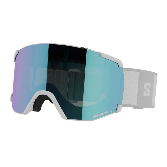 Γυαλιά σκι Salomon S/View λευκό/μεσαίο μπλε 2