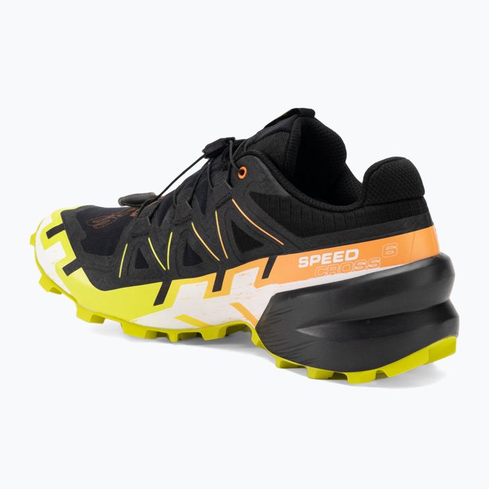 Ανδρικά παπούτσια για τρέξιμο Salomon Speedcross 6 GTX μαύρο / θειάφι άνοιξη / πουλί του παραδείσου 3