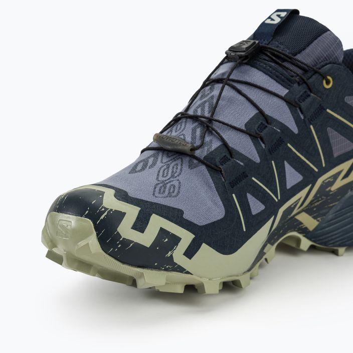 Salomon Speedcross 6 GTX ανδρικά παπούτσια για τρέξιμο grisaille/carbon/tea 7
