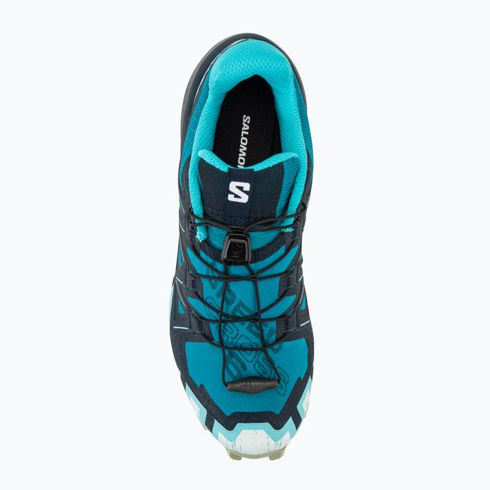 Salomon Speedcross 6 γυναικεία παπούτσια για τρέξιμο tahitian tide/carbon/tea 5