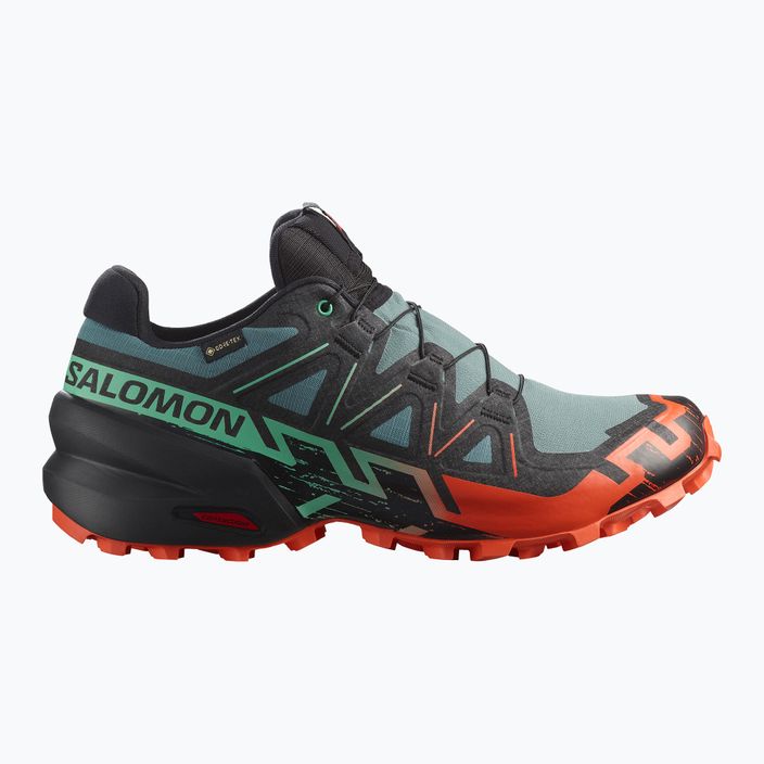 Salomon Speedcross 6 GTX ανδρικά αθλητικά παπούτσια για τρέξιμο north atlantic/black/cherry tomato